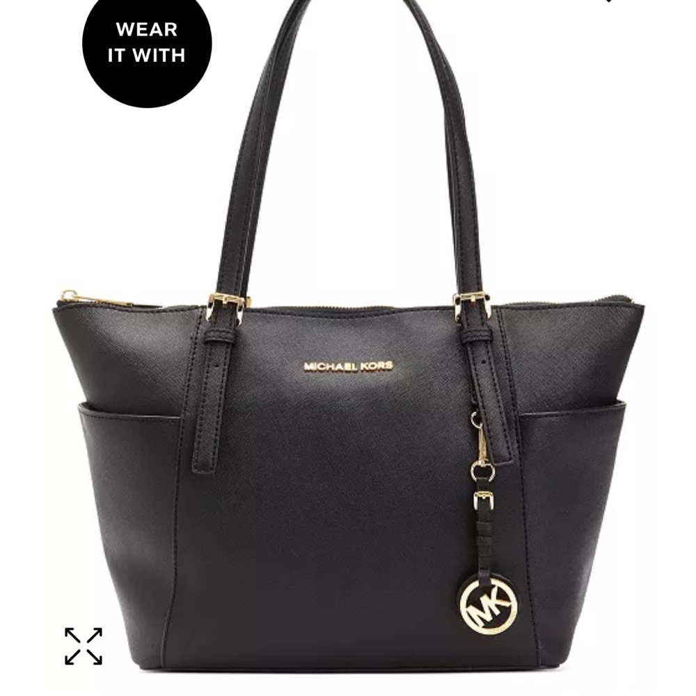Micheal Kors Jet Set East West Top Zip Tote
